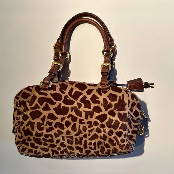 Prada Calf Fur Shoulder Bag - Picture 2 of 10